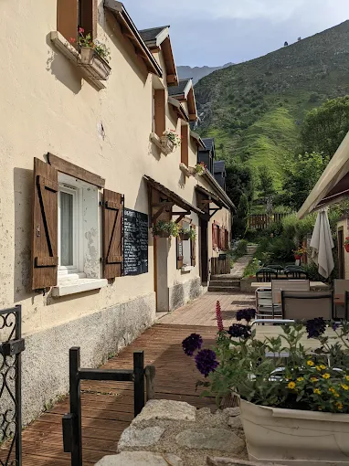 Terrasse de l'auberge